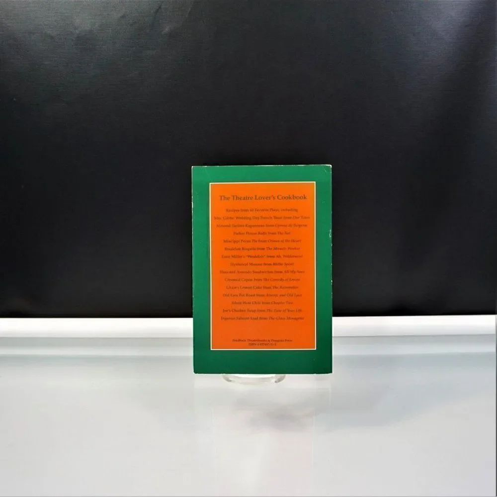 Theatre Lovers Cookbook Recipes From 60 Favorite Plays 1992 Paperback Meserve